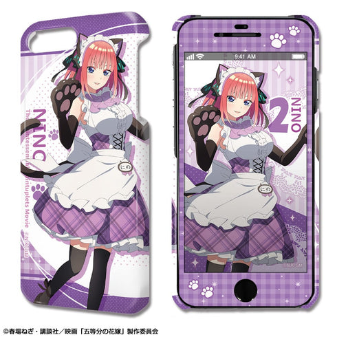 『映画 五等分の花嫁』デザジャケット iPhone 8 Plus/7 Plus/6 Plus/6s Plus ケース&保護シート デザイン02 (中野二乃)【描き下ろし】